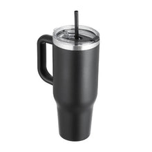 40 oz Insulated Stainless Steel Travel Mug Double-Wall Leakproof with Lid for Indoor/Outdoor School Work