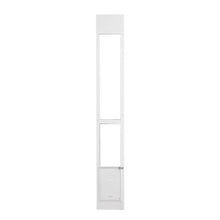 8 1/4" x 12 1/4" Dog Door for Sliding Glass Door for Sliding Doors with Hinge Structure Flap for Small-Sized Dogs