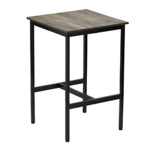 24"x24"x36" Bar Table Sturdy Metal Frame Easy to Assemble Bar Height Cocktail Desk for Living Room & Parties