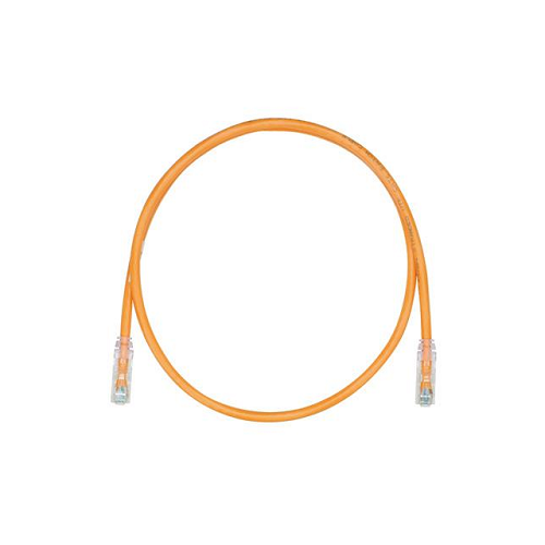 2' 24 AWG Orange Cat 6 Stranded Patch Cord UTPSP2ORY