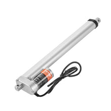 12V Linear Actuator 12-Inch 220 LBS (1000N) 0.55 in/s, IP54 Mounting Bracket