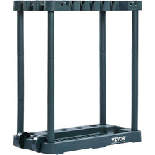 Garden Tool Organizer 10-Slot Yard Tool Rack for Rakes Brooms & Shovels