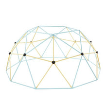 10FT Geometric Dome Climber 1000LBS Capacity Jungle Gym with 2 Basketballs & Octopus Net Easy Assembly for Kids 3-10