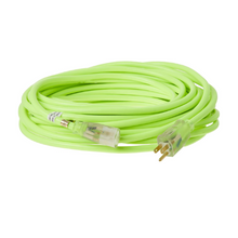 50 ft. 12/3 SJTW Outdoor Extension Cord w/ Light End Cool Green 2578SW000X (Pack of 8)
