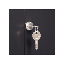9U Linier Fixed Wall Mount Glass Door Cabinet 3140-3-001-09