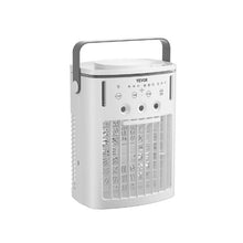 Portable Evaporative Air Cooler 4-in-1 Mini Air Conditioner 3-Speed 1L Water Tank Remote Timer 120° Oscillation