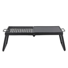 57x28.5x23 cm Folding Campfire Grill Heavy Duty Steel  for Outdoor Open Flame Cooking