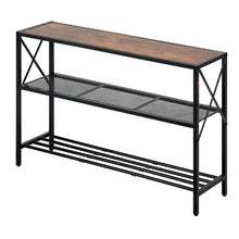 41.7" Narrow Sofa Table, 3-Tier Console Table for Living Room & Hallway