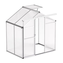 6 x 4' Ft Outdoor Walk-in Greenhouse for Garden Polycarbonate Greenhouse SNG190-2