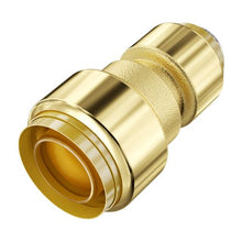 1/2"-3/4" Brass Straight-Through Push-Fit for Air Pipe Fittings (12 PCS)