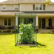 3.9 x 3.9 x 5.9 ft Crop Cage with Zippered Door for Plant Protection