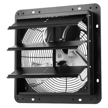 12-Inch Shutter Exhaust Fan with Variable Speed Control & Automatic Louvers for Garage & Greenhouse