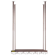 23.6 X  13.8 In  Hanging Wine Glass Rack for Bar Cafe Kitchen XR-JBJ006
