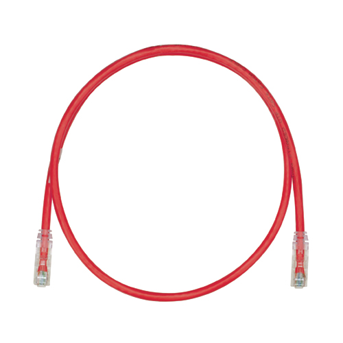 35' 24 AWG Red Cat 6 Stranded Patch Cord UTPSP35RDY