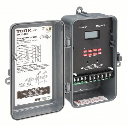 120 to 277V AC 20 A Electronic Timer DWZ200B