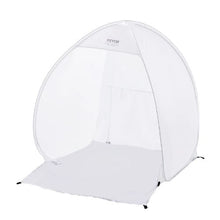 Pop-Up Spray Paint Booth 40×35×40 in with Built-In Floor & Exhaust Window