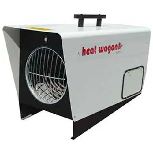 Heat Wagon Single Phase 240V, 350 CFM Electric Heater 9000 Watt Thermostat P900