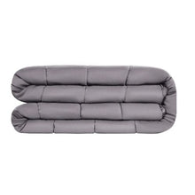 Weighted Blanket 25 LBS 80 x 87" King Size Cotton Blanket with Glass Beads (Grey)