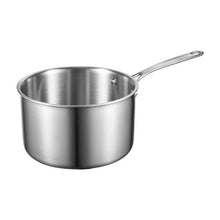 4 QT Stainless Steel  Saucepan with Glass Lidfor Oven Dishwasher Induction Cooker