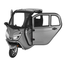 3-Wheel Enclosed Mobility Scooter 650 LBS 3-Seater 1500W 37-Mile Range All-Terrain