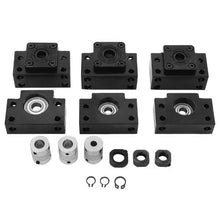 1050 mm Linear Rail Set+3 Ballscrew -350/650/1050mm CNC Set Support Liner RM1605