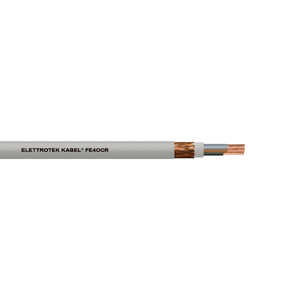 FE4(O)CR Bare Copper Braid Shielded XLPE PVC 0.6/1KV Low Voltage Cable