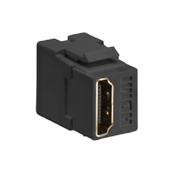 HDMI Feedthrough QUICKPORT Connector Black 40834-E