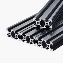 0.16 In  T Slot Aluminum Extrusion Anodized Linear Rail 2000mm 2040-200-5 (Pack of 5)