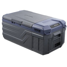 12V 15L Car Refrigerator – Single Zone Freezer -4℉ to 68℉ Adjustable 12/24V DC & 100-240V AC for Outdoor Camping & RV Use