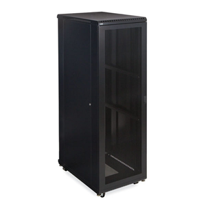 36" 42U Linier Server Vented/Vented Door Cabinet 3107-3-001-42