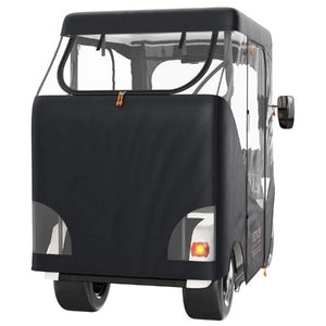2 Passenger Golf Car Cover 600D Polyester Full Cover for Waterproof and Sunproof COV-22
