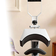 Hat Heat Press 8.5 × 4" Heating Plate with Cap Stretcher Temp & Time Control HTV & Sublimation (White)