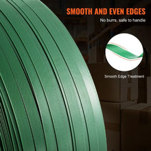 0.63" x 0.03" x 1000' Polyester Banding Heavy-Duty PET Strapping Roll for Packaging & Pallets
