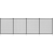 4 x 72 FT Removable Pool Fence for Inground Pools 340GSM Teslin PVC Mesh Easy DIY Install (Black)