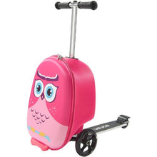 20" Ride-On Luggage for Kids with Scooter – Pink for Kids