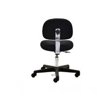 17” – 22” H Desk Height ESD Fabric Chair No Arms PL12-FC-BLACK-452 Black