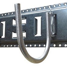 4 Inch E-Track Multi-Purpose J-Hook Hanger SLAEJH4I2 (Pack of 2)