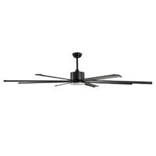 84" Ceiling Fan with Light, 6-Speed Remote Dimmable Reversible Motor