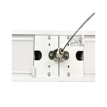 Aeralux Spinel Tunable 8ft 100-Watts 3000K CCT Silver Linear Architectural Light