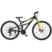 29-Inch Mountain Bike Full Dual Suspension 24-Speed Twist Shifting Aluminum Alloy Frame Disc Brakes
