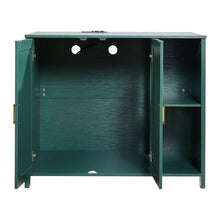 41.3-Inch Self-Cleaning Litter Box Enclosure Hidden Cabinet with Drawer & Divider Power Outlet Fits Most Smart Litter Boxes