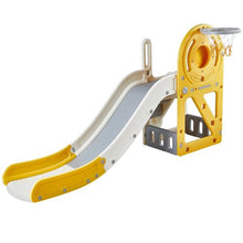 Toddler Slide with Hoop and Storage – Indoor/Outdoor for Kids