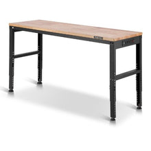 61 x 20-Inch Adjustable Workbench 2000 LBS Capacity 27.1-36-Inch Height Power Outlets