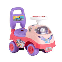 Ride-On Toddler Push Car with Horn & Music, 48.5 lbs Capacity, Under-Seat Storage, 19–36 Months