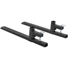 43 Inch Heavy Duty Pallet Forks with Adjustable Stabilizer bar Tractor Bucket Forks for Tractor Attachments