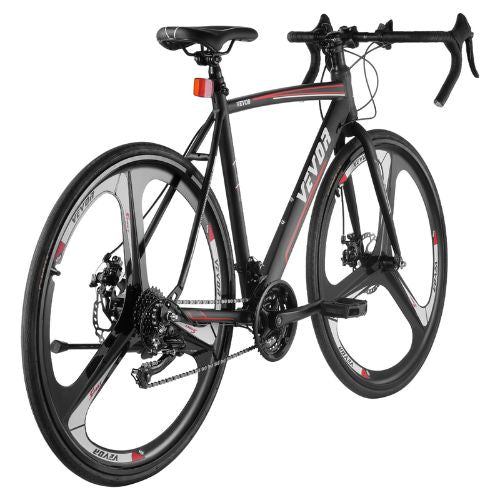 700C Road Bike SHIMANO 21-Speed Carbon Steel Frame Disc Brakes
