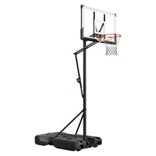 54 inch Portable Basketball Stand With 10ft Height Adjustment for Kids Teens Adults