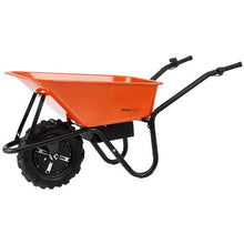 Electric Wheelbarrow 500W – 330 lbs Capacity 5 Cu Ft Garden Dump Cart