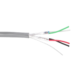 18 AWG 12C Strand BC Shield Al Foil TC Drain Individually Twisted Pair PVC 300V Low Voltage Remote Control Cable