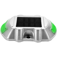 8-Pack Solar Driveway Lights Waterproof LED Green for Pathway & Walkway